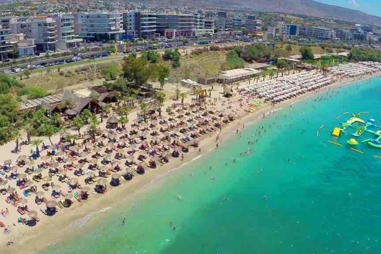 Paleo Faliro Athens Fully Equipped 2 Bedrooms 90 Sqm Big Apartment 200M To Free Beach Esterno foto
